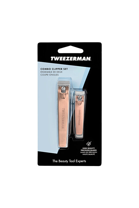 Combo Clipper Set, Rose Gold - Tırnak Makası Seti