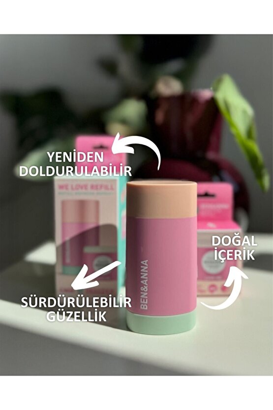 Ben & Anna Love Me Refill Set – Kutu Deostick + Yedek Deostick Refill