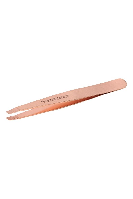 Rose Gold Eğik Uçlu Cımbız