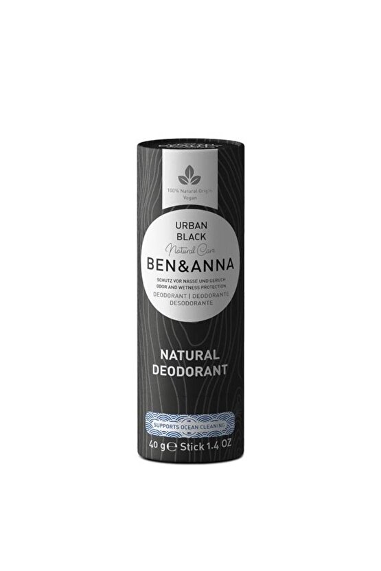 Ben & Anna Deo Stick Urban Black 40gr
