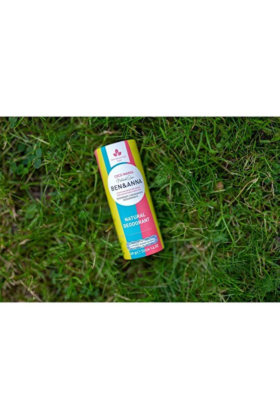 Ben & Anna Coco Mania Natural Vegan Deodorant Stick 40 G