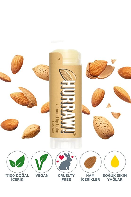Organik Almond Lip Balm