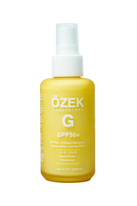 50 SPF+ Güneş Koruyucu Yüz ve Vücut Sütü 100 ml