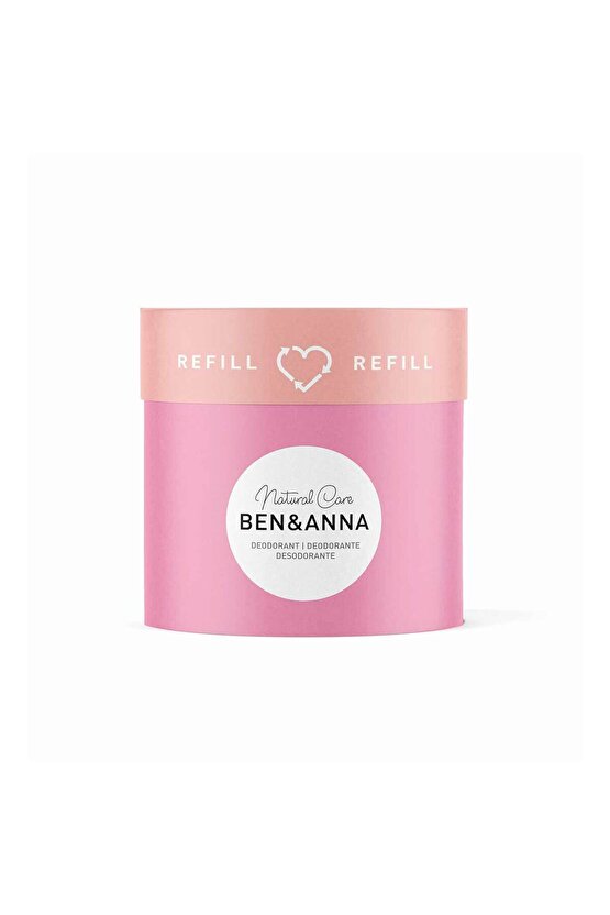 Ben & Anna Love Me Refill Deodorant Stick 40 gr | %100 Doğal Vegan, Alüminyum İçermez Nemlendirici