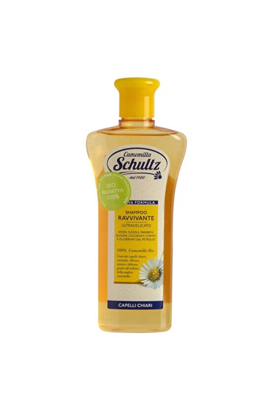 Schultz Açık Renkli Saçlar İçin Canlandırıcı Şampuan 250 ml Paraben ve Silikon İçermez