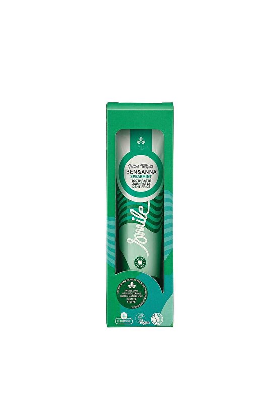 Ben & Anna Florürlü Nane Aromalı Diş Macunu 75 ml Ferah Nefes Güçlü Mine Vegan
