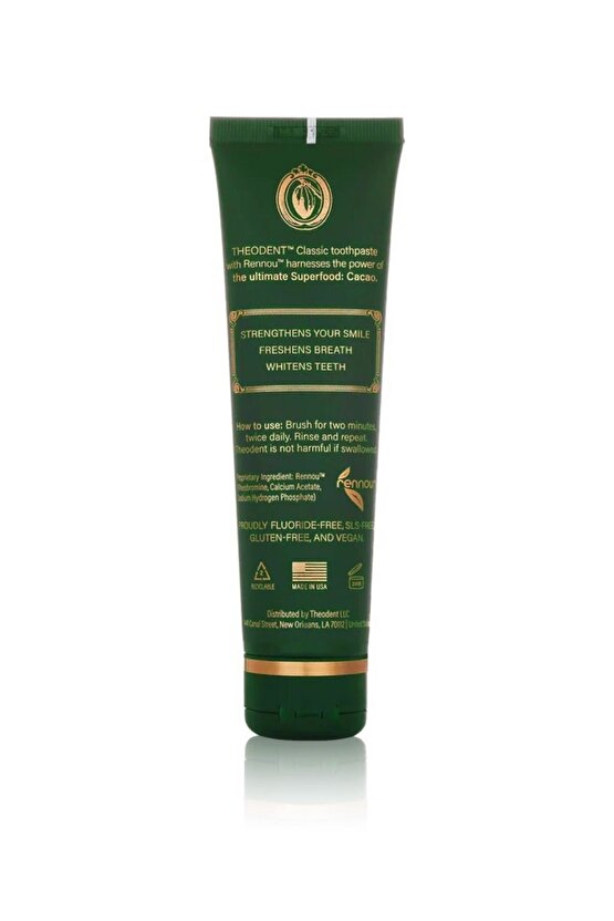 Classic Spearmint Florürsüz Nane Aromalı Diş Macunu 96.4 G