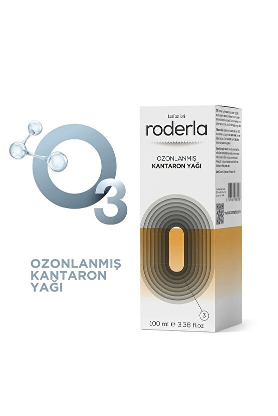 Leafaction Roderla Ozonlanmış Kantaron Yağı 100 ml