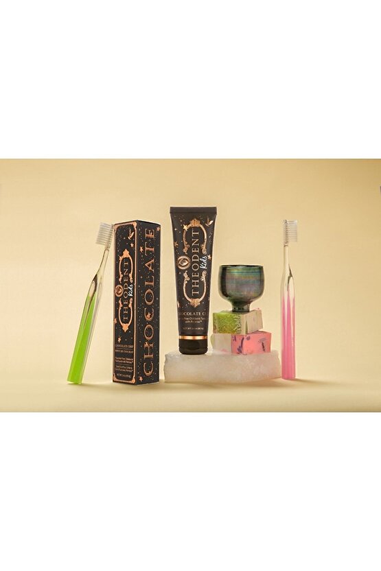 Chocolate Çocuk Vegan Florürsüz Diş Macunu 96 G