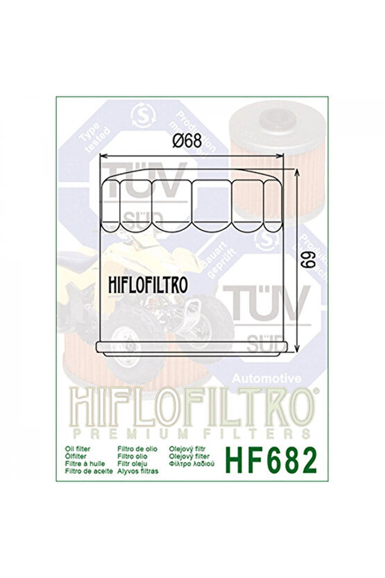 Cf Moto (450 MtNkSrCL) (650 NkMt)Yağ Filtre