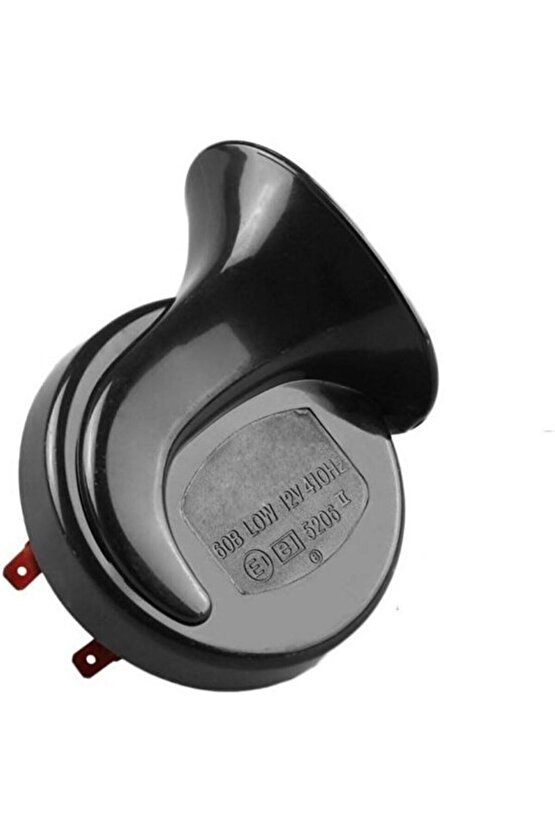 Salyangoz Korna Takımı Tek Fişli Ince Kalın Set 12 Volt Üniversal