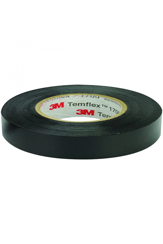 Temflex 1300e Siyah Pvc Izole Bant 0.13x19x0.1m Izole Elektrik Bandı 1 Adet