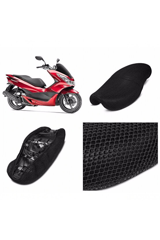 Honda Pcx 125 Fileli Sele Kılıfı A+++ Kalite 2021-22-23-24-25-26 Tüm Modeller