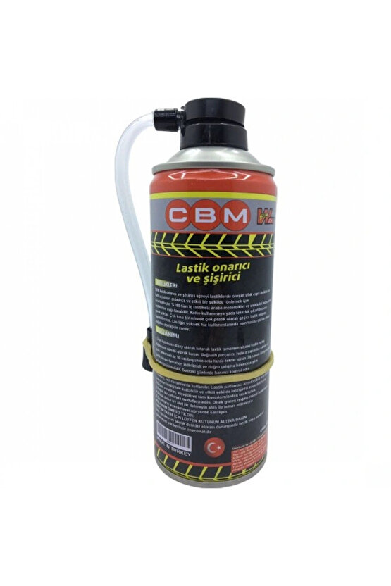 Araç Oto Motosiklet far Lastik Onarıcı Tamir Edici Şişirici Sprey Lastik Tamir Kiti 400ML