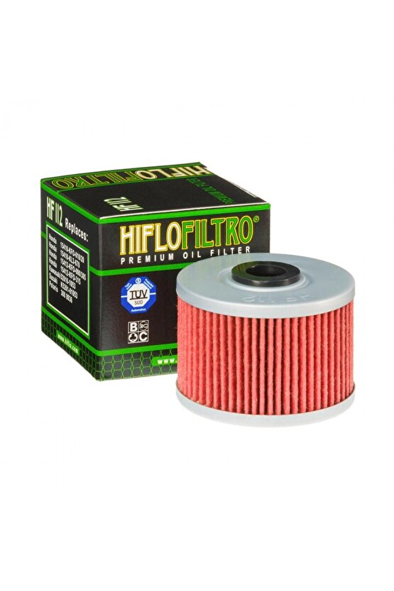 HIFLO YAĞ FİLTRESİ HF112 HONDA CRF 250L CB 250R CBX 250 TWISTER CFMOTO NK250 CLX250 KAWASAKI Z250SL
