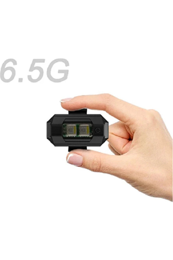 Kablosuz Mini Çakar Lamba Kablosuz 7 Renk Çakarlı Lamba LED Araba Motosiklet Bisiklet Drone