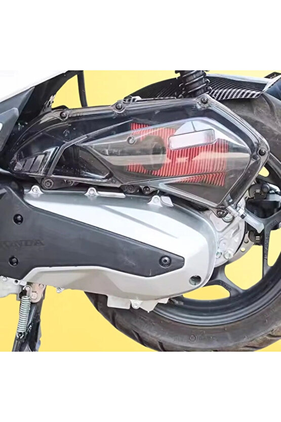 Pcx 125 Modifiye Varyatör Kapağı Şeffaf A+++ Kalite 2021-2024