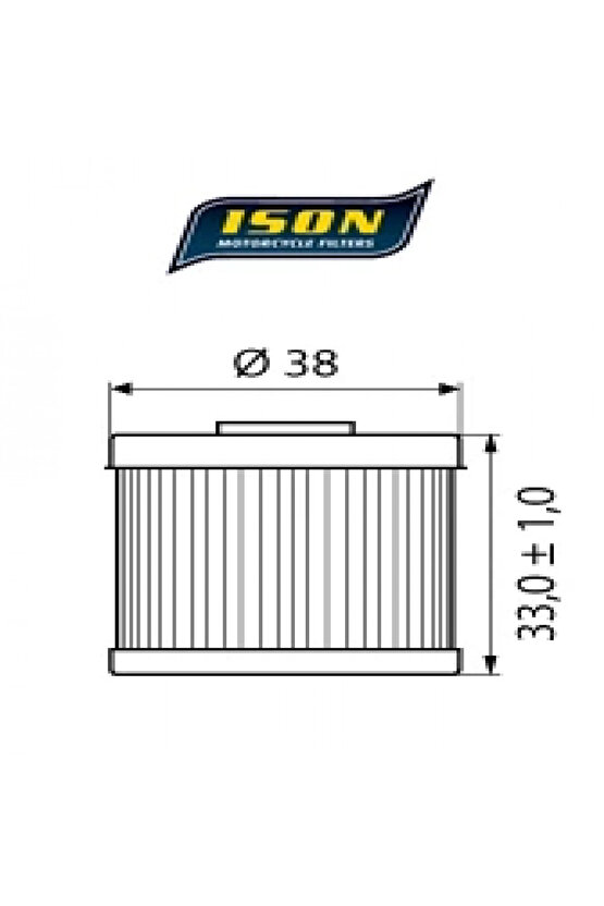 Ison ison116 2004-2023 Honda CRF 250 R Uyumlu Yağ Filtresi