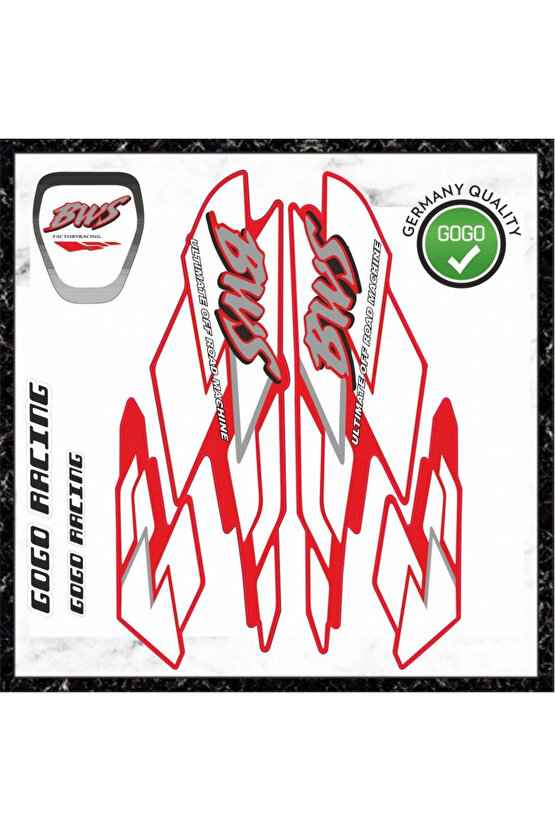 Bws Uyumlu Sticker Seti 001