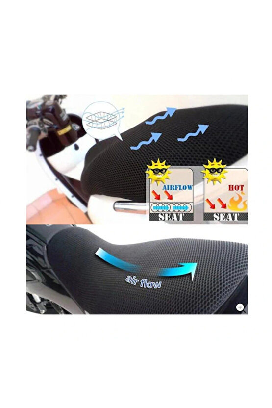 Yamaha X-MAX Sele Kılıfı Fileli 3D SYM GTS 250 JOYMAX 250 X-MAX 400 SUZUKİ BURFMAN 400