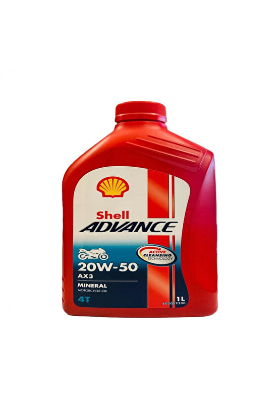 Yağ 2050 Advance 4t Ax3 Mineral 1 L Motosiklet Yağı