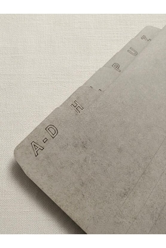 Ahşap Plak Ayraç Seperatör Seti - Buradaydı İşaretçili - 12 inç LP Düzenleyici 7li