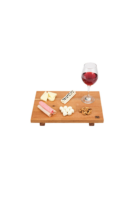 Masif Meşe Ahşap Sunum Tahtası Kesme ve Servis İçin Çok Amaçlı Tahta  Oak Chopping Board