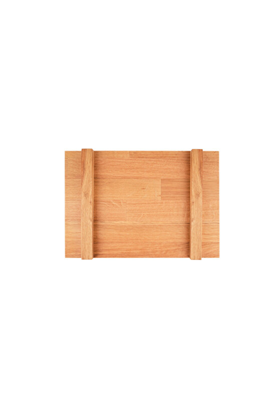 Masif Meşe Ahşap Sunum Tahtası Kesme ve Servis İçin Çok Amaçlı Tahta  Oak Chopping Board