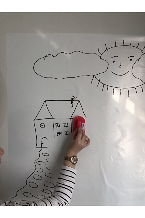 2 Tane Beyaz Akıllı Kağıt Tahta 120x300 Cm Yazı Tahtası Kalem Hediyeli Duvara,cama,tahtaya Uygulanır