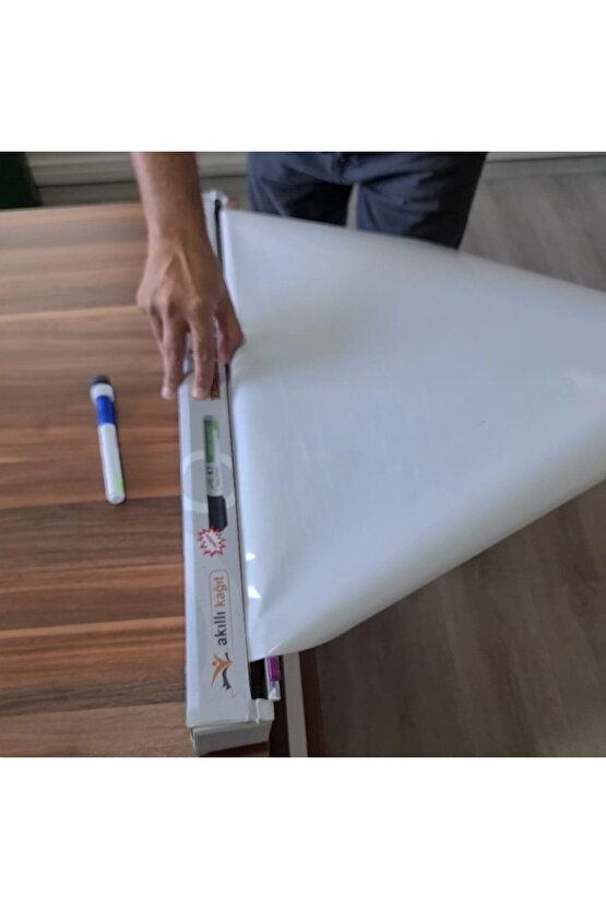 60cm X 10 Metre Şeffaf Akıllı Kağıt Tahta Yazı Tahtası Istediğin Ölçüde Kes Kullan Yeni Ürün