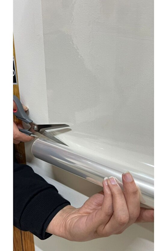 Ekonomik 50 Cm X 5 Metre Şeffaf Statik Akıllı Kağıt Tahta Yazı Tahtası