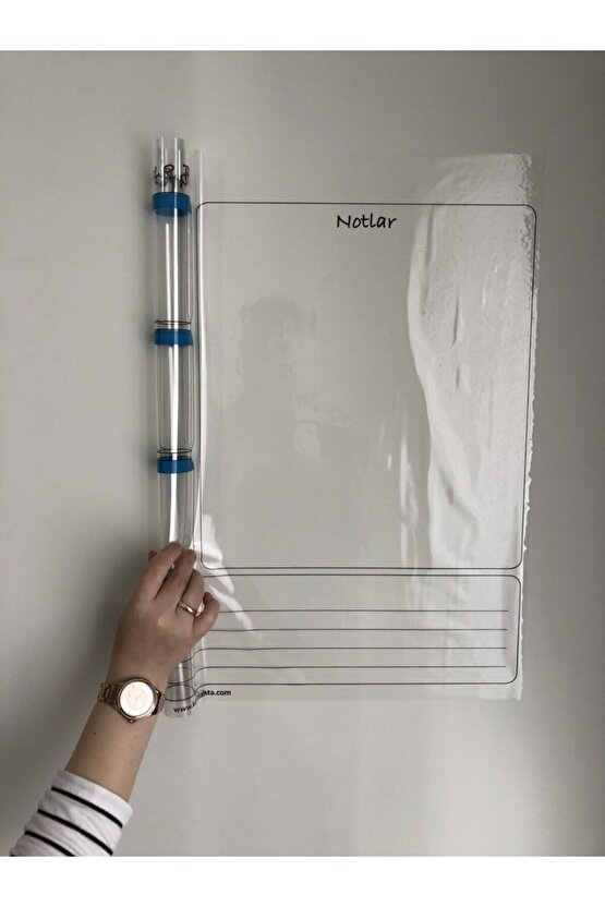 Planlayıcı Akıllı Kağıt Planner Sticker Kağıt Tahta Yazı Tahtası Takvim Haftalık Week Set