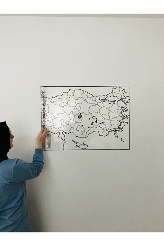 Kpss Çalışanlar İçin Yazı Tahtası Eğitim Seti 5li Akıllı Kağıt Tahta