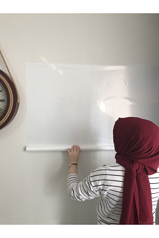 2 Tane 60x100 Beyaz Statik Akıllı Kağıt Yazı Tahtası Duvar,cama, Tahtaya Uygulanır Yapışkansız