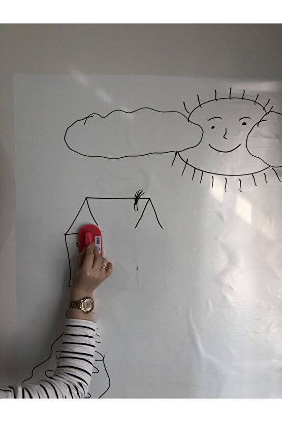 2 Tane Beyaz Akıllı Kağıt Tahta 100x150 Cm Yazı Tahtası Kalem Hediyeli Duvara,cama,tahtaya Uygulanır