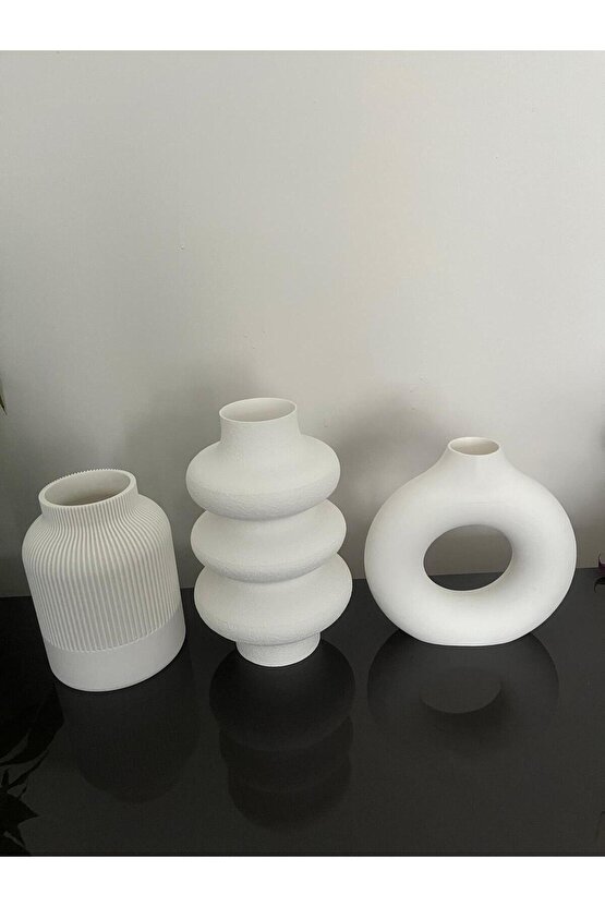 Modern Minimalist Dekoratif Vazo | 3D Baskı Tasarım Vazo