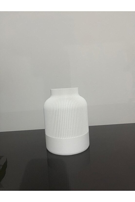 Modern Minimalist Dekoratif Vazo | 3D Baskı Tasarım Vazo
