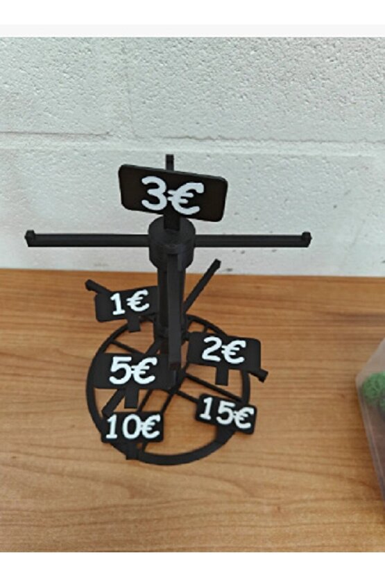 Fiyat Etiketli Çift Anahtarlık Standı