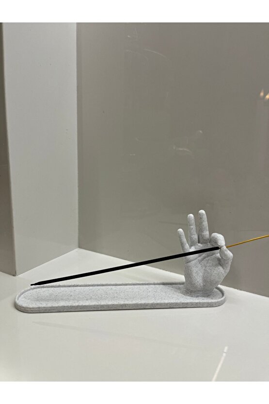 Mermer Desenli Tütsülük – 3D Yazıcıdan Özel Tasarım, Modern ve Şık Dekorasyon Ürünü