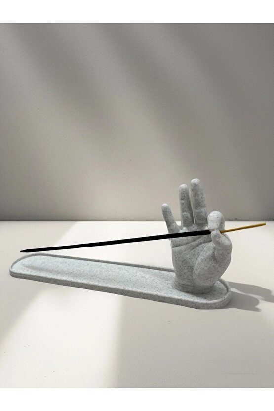Mermer Desenli Tütsülük – 3D Yazıcıdan Özel Tasarım, Modern ve Şık Dekorasyon Ürünü
