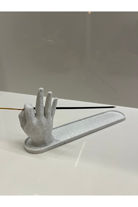 Mermer Desenli Tütsülük – 3D Yazıcıdan Özel Tasarım, Modern ve Şık Dekorasyon Ürünü