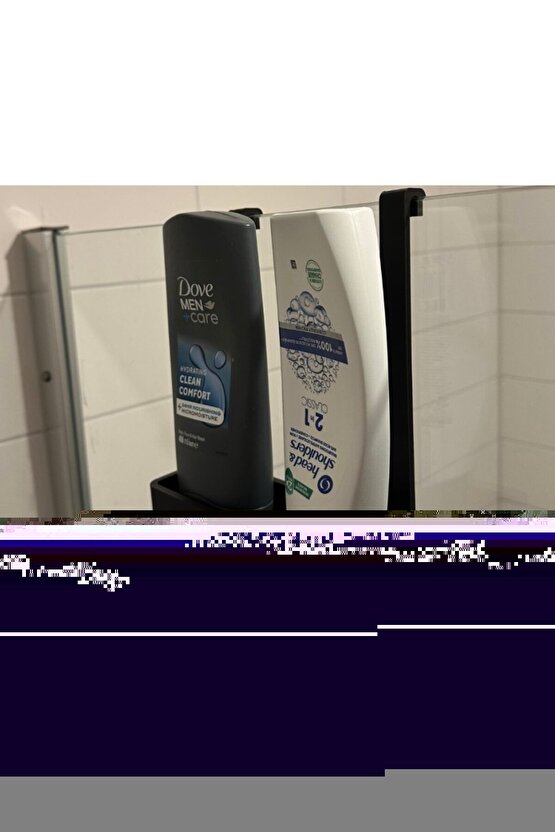 3D Yazıcı Tasarım Asmalı Duşakabin Şampuanlık - Delme Gerektirmeyen Banyo Rafı ve Düzenleyici