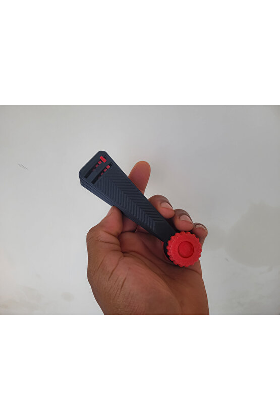 Katlanabilir Siyah El Yelpazesi Plastik Dayanıklı Taşınabilir Yelpaze