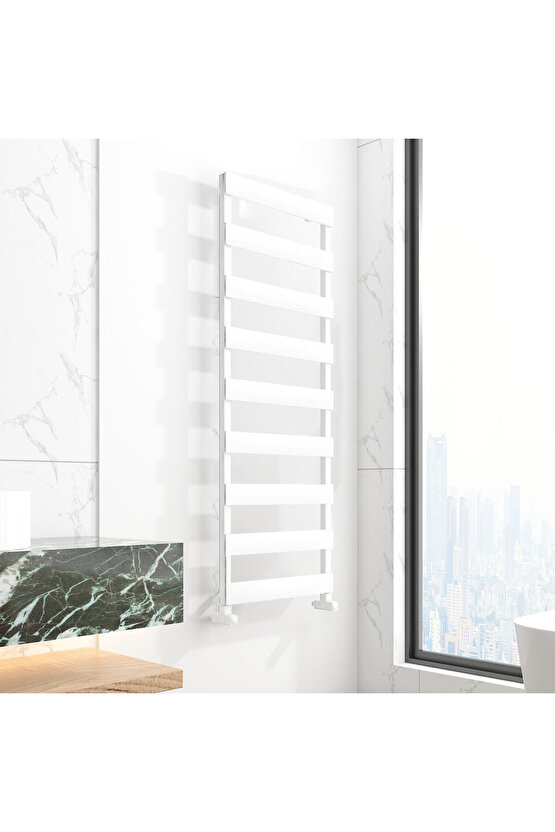 NINOVA BATH 1125*0525*08RAL 9016 PARLAK BEYAZSTD.BAĞL.(İKİ YAN ALT-ÜST ÇAPRAZ)ALM.HAVLUPAN