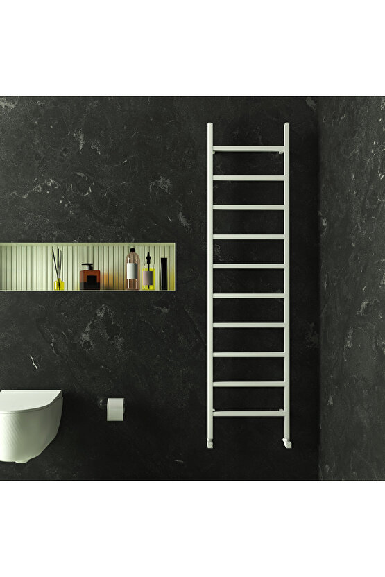 MAYA 1200*0500*06BRUSHED BRASS ELOKSALSTD.BAĞL.(İKİ YAN ALT-ÜST ÇAPRAZ)ALM.HAVLUPAN