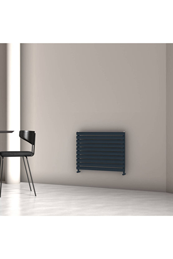 Tallis Xl Yatay Alüminyum Radyatör Modern Tasarım Antrasit 59 x 80 cm