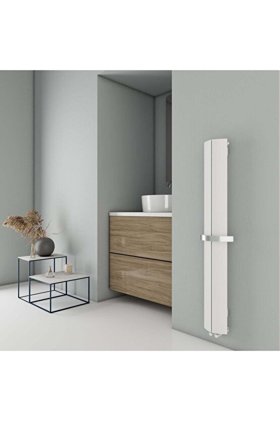 Nixie Bath Alüminyum Havlupan Modern Tasarım Beyaz