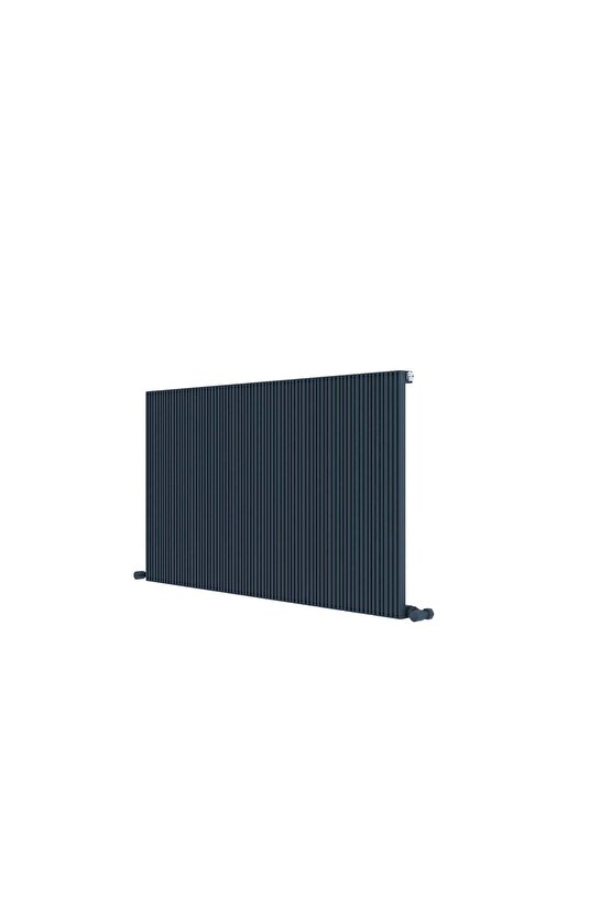 Monza Yatay Alüminyum Radyatör Modern Tasarım Antrasit 60 x 104 cm