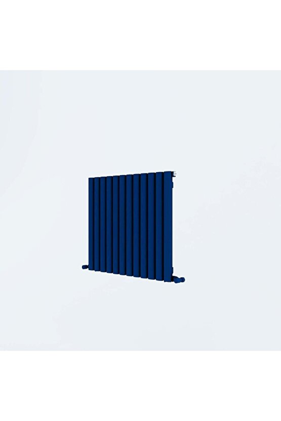 Tallis Yatay Alüminyum Radyatör Modern Tasarım Lacivert 60 x 71 cm