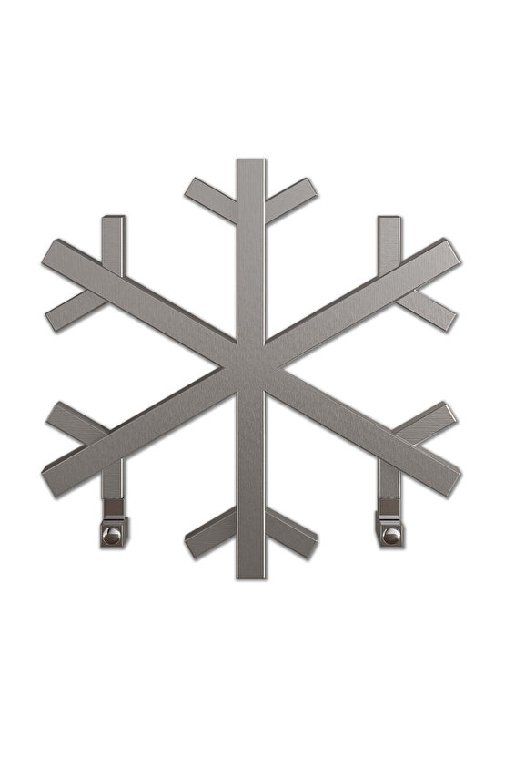 Snowflake Paslanmaz Çelik Havlupan Modern Tasarım Satine